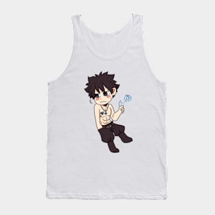 Chibi Gray Tank Top